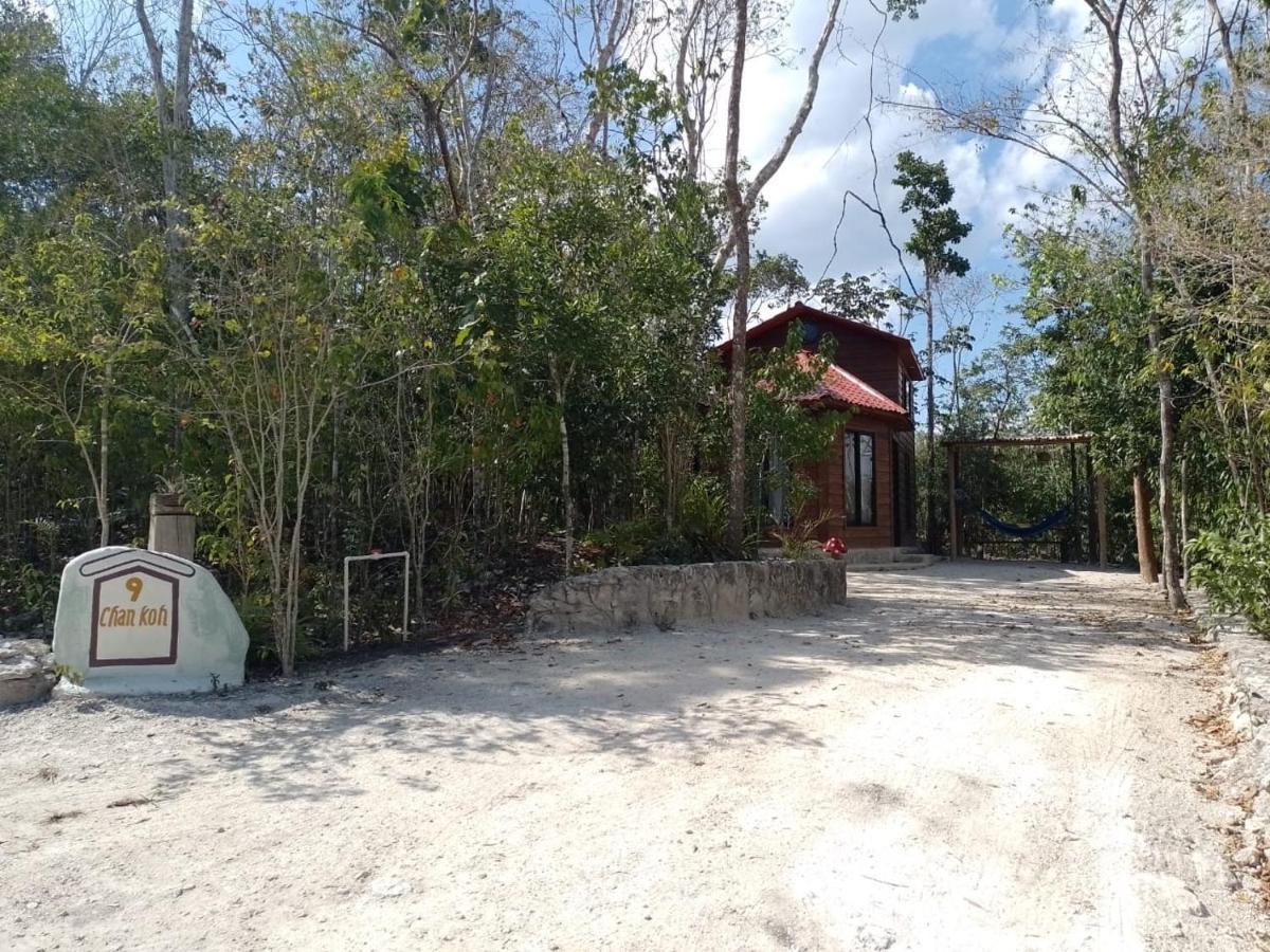 Villa Eco Aldea kinich Ahau Xpujil Exterior foto