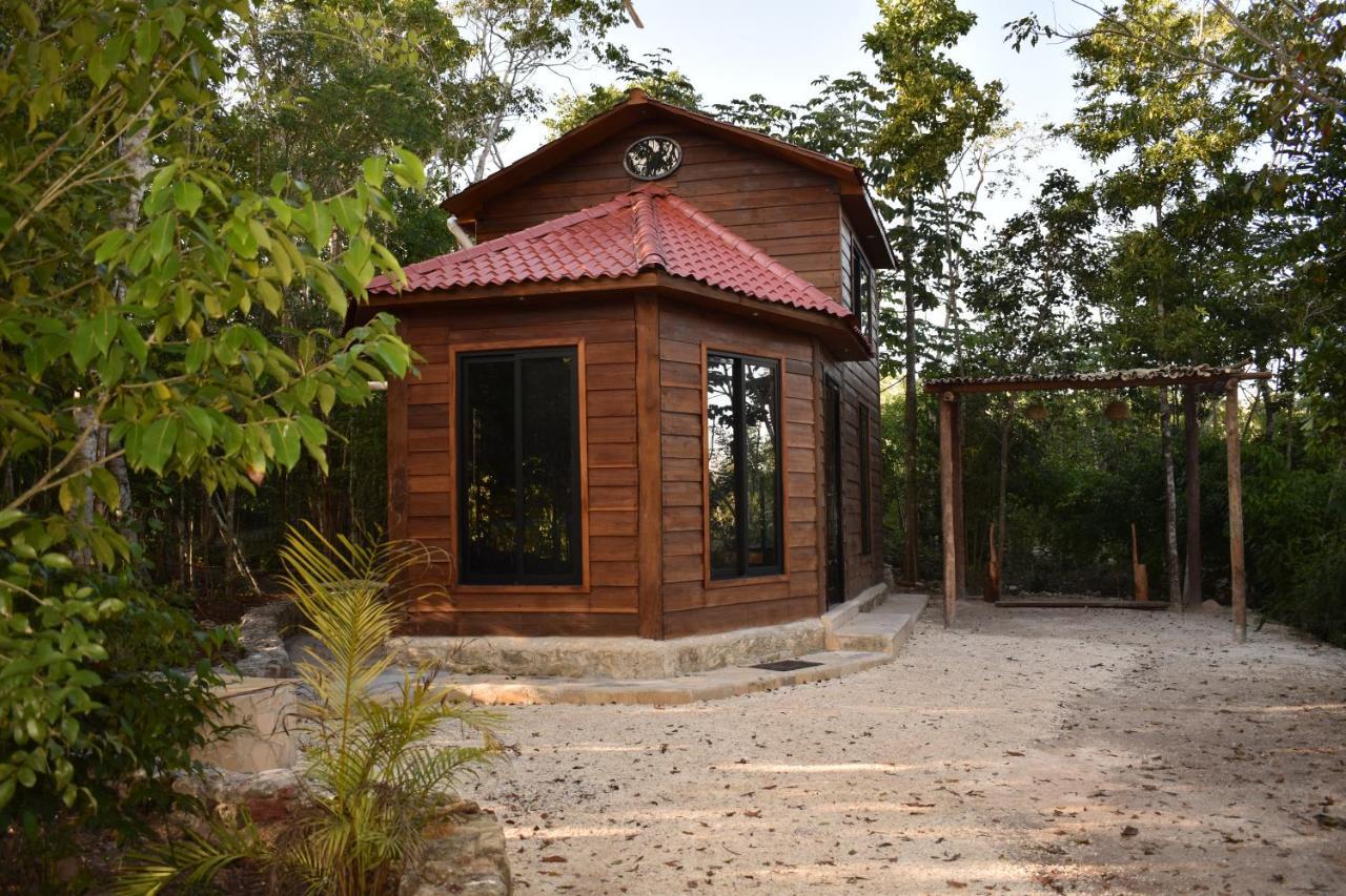 Villa Eco Aldea kinich Ahau Xpujil Exterior foto